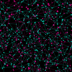 Simply seamless pattern with endlessly pattern consisting of triangles with the points. Abstract background is made in bright colors.Wallpaper for textile and fabric. Fashion style.Colorful bright.