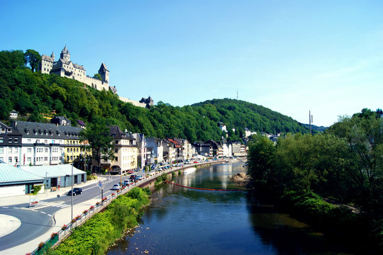 German town of Altena and his castle