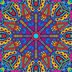 colorful geometric seamless pattern 