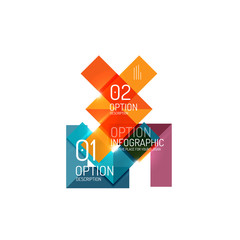 Abstract background, geometric infographic option templates