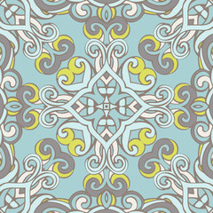 damask seamless tiling pattern