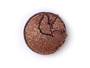 Brown crushed shiny eyeshadows