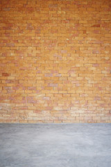 Empty wall background