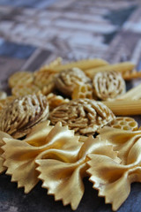 золотые декоративные элементы, рождественские украшения и подарки, Фоновый, Текстура