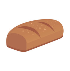 breads and bakery products vector illustration isolated