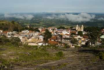 Fototapeta na wymiar Stone city in Brazil