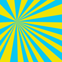 Colored light yellow blue background