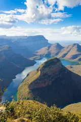 Photo sur Plexiglas Afrique du Sud Lac de la rivière Blyde, Afrique du Sud