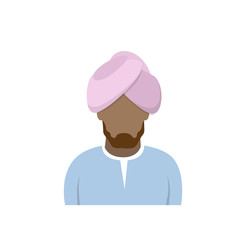 Profile Icon Male Avatar Man, Hipster Cartoon Guy Portrait, Person Silhouette Face Flat Vector Illustration