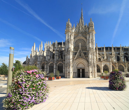 La cath&eacute;drale Notre-Dame d'&Eacute;vreux, Eure, Normandie