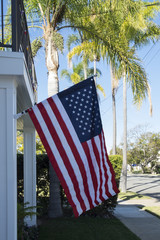 Naklejka premium American Flag
