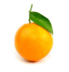 Orange isolated on white background