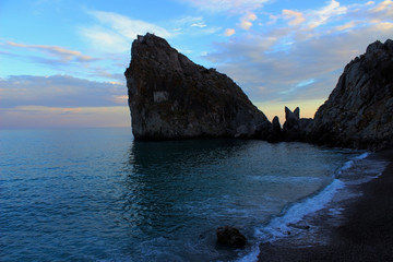 Rock Diva near township Simeiz, Crimea