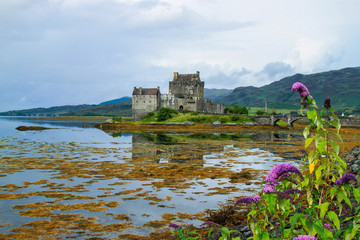 Eilean Donan Castle Scottish highland medieval castle