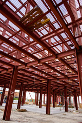 construction of steel structures