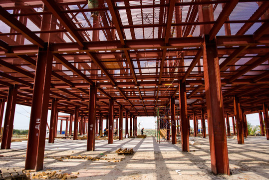 construction of steel structures