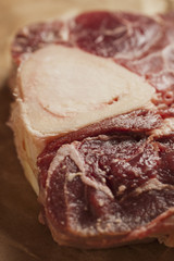 raw beef shin