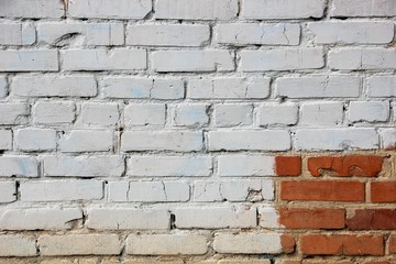 painted brick wall background