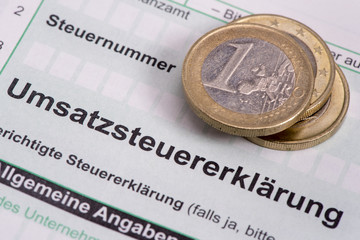 Umsatzsteuererkl&auml;rung f&uuml;r Finanzamt