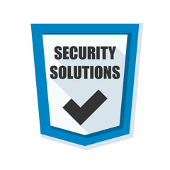 Security Solutions shield illustration