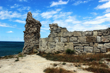 Ancient Greek city Tauric Hersonissos in Sevastopol, Crimea