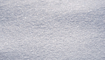White Glitter bokeh from snow texture background