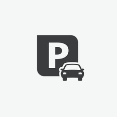 Car Parking Icon