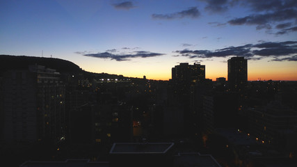 Sunset Over Montreal