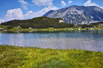 Amazning Landscape to Muratovo lake and Todorka peak, Pirin Mountain, Bulgaria