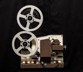 Vintage film projector