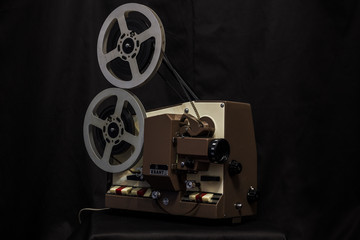 Vintage film projector