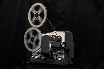 Vintage film projector