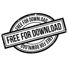 Free For Download rubber stamp. Grunge design with dust scratches. Effects can be easily removed for a clean, crisp look. Color is easily changed.