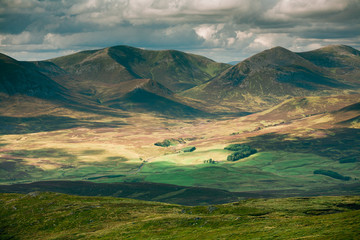 Scenic view in Scottish Highlands