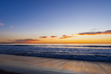 Colorful Sunset at Ocean Beach 2