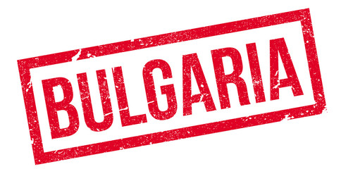 Bulgaria rubber stamp. Grunge design with dust scratches. Effects can be easily removed for a clean, crisp look. Color is easily changed.