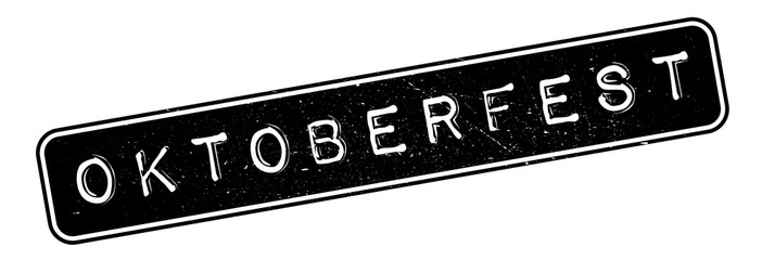 Oktoberfest rubber stamp. Grunge design with dust scratches. Effects can be easily removed for a clean, crisp look. Color is easily changed.