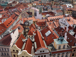 Fototapeta na wymiar Prague Rooftops