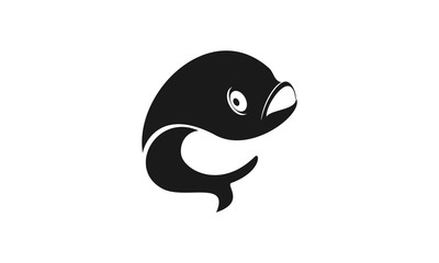 Vector illustration of gold fish
