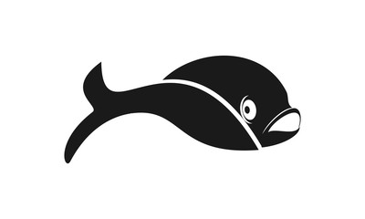 Fototapeta premium Vector illustration of gold fish