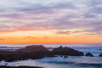 Colorful Sunset at Ocean Beach 4