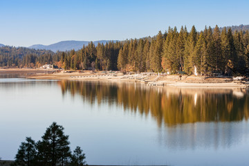 Autumn Lake Reflection
