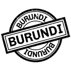 Burundi rubber stamp. Grunge design with dust scratches. Effects can be easily removed for a clean, crisp look. Color is easily changed.