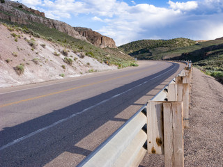 Two Lane Highway Curve 2