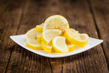 Portion of Lemon Slices