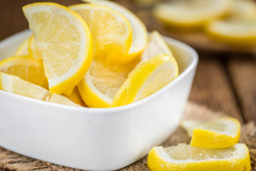 Portion of Lemon Slices