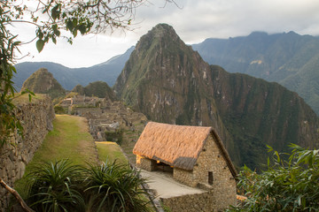 Machu Picchu, Peruvian Historical Sanctuary since 1981 and UNESCO World Heritage Site from 1983, one of the New Seven Wonders of the World in Machu Picchu, Peru on September 3rd, 2016