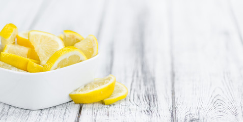 Portion of Lemon Slices