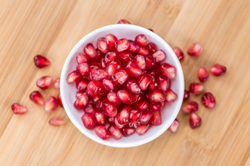 Pomegranate (selective focus)