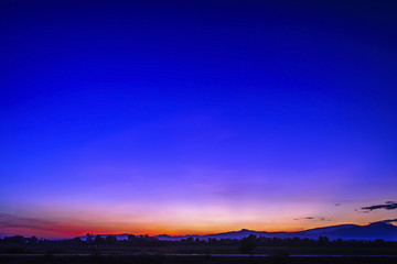 Twilight sky background